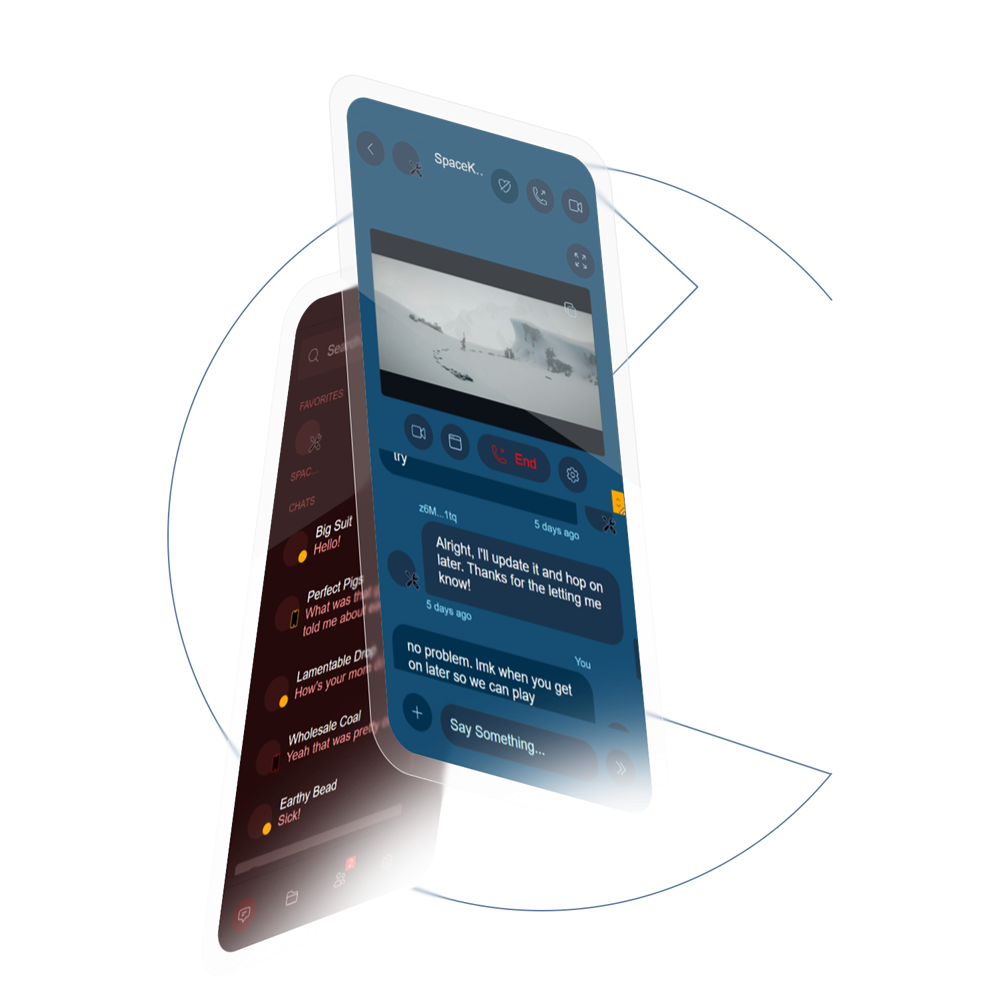 Phone mockups