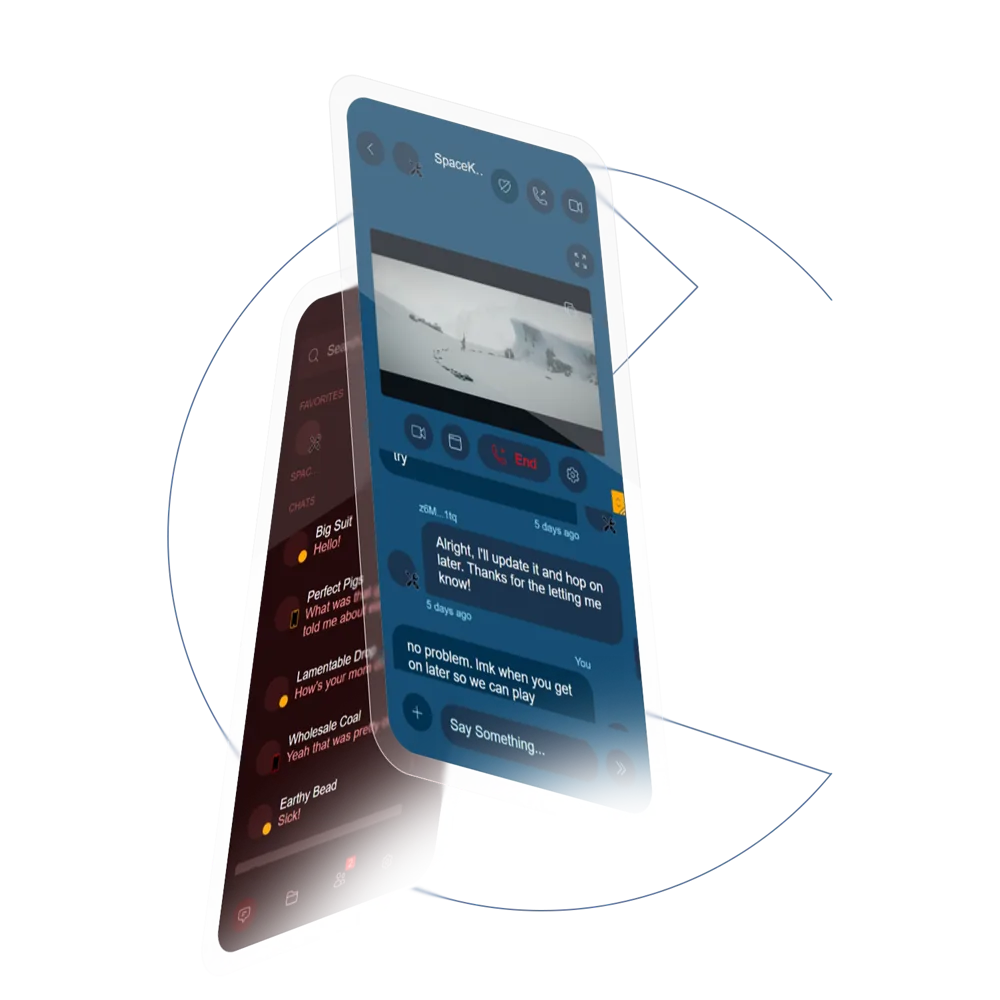 Phone mockups